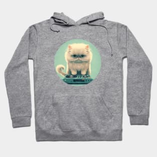 DJ Persian Cat Hoodie